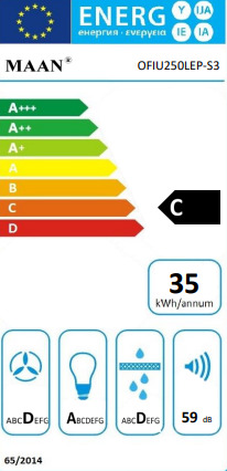Maan Fiugi 2 50 Μηχανισμός Απορρόφησης 50cm Μαύρος - Image 4
