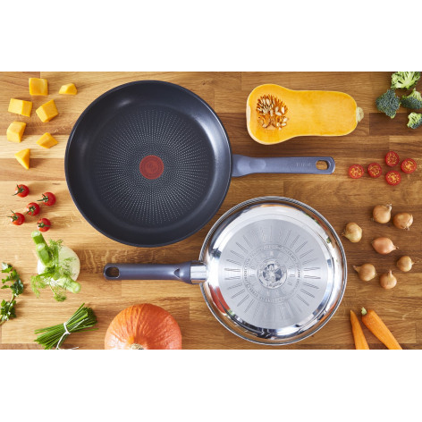 Tefal Daily Cook Τηγάνι από Ανοξείδωτο Ατσάλι με Αντικολλητική Επίστρωση 24cm G7300455 - Image 5