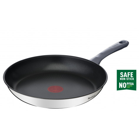 Tefal Daily Cook Τηγάνι από Ανοξείδωτο Ατσάλι με Αντικολλητική Επίστρωση 24cm G7300455 - Image 3