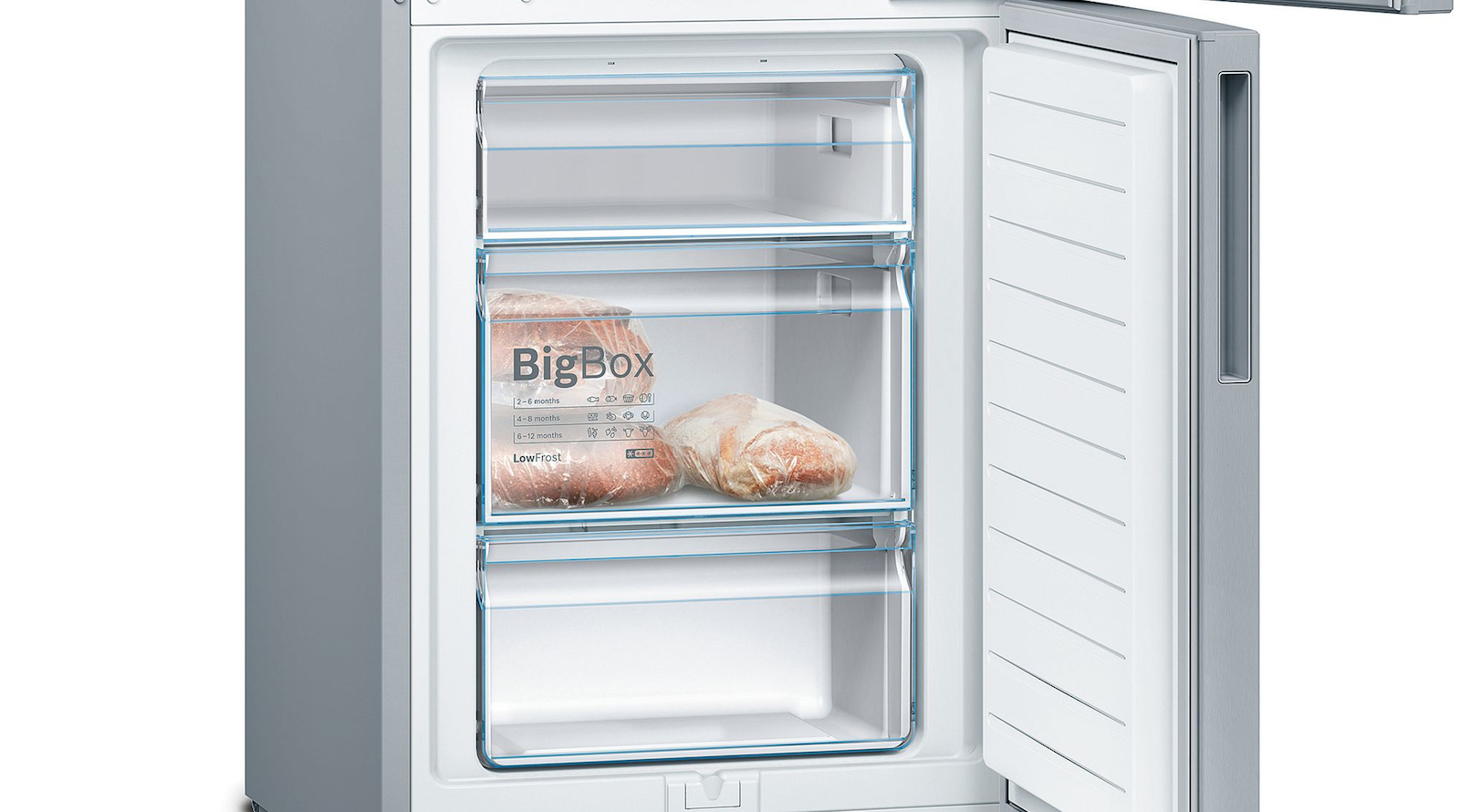 Bosch Ψυγειοκαταψύκτης 289lt Inox KGV33VLEA - Image 5