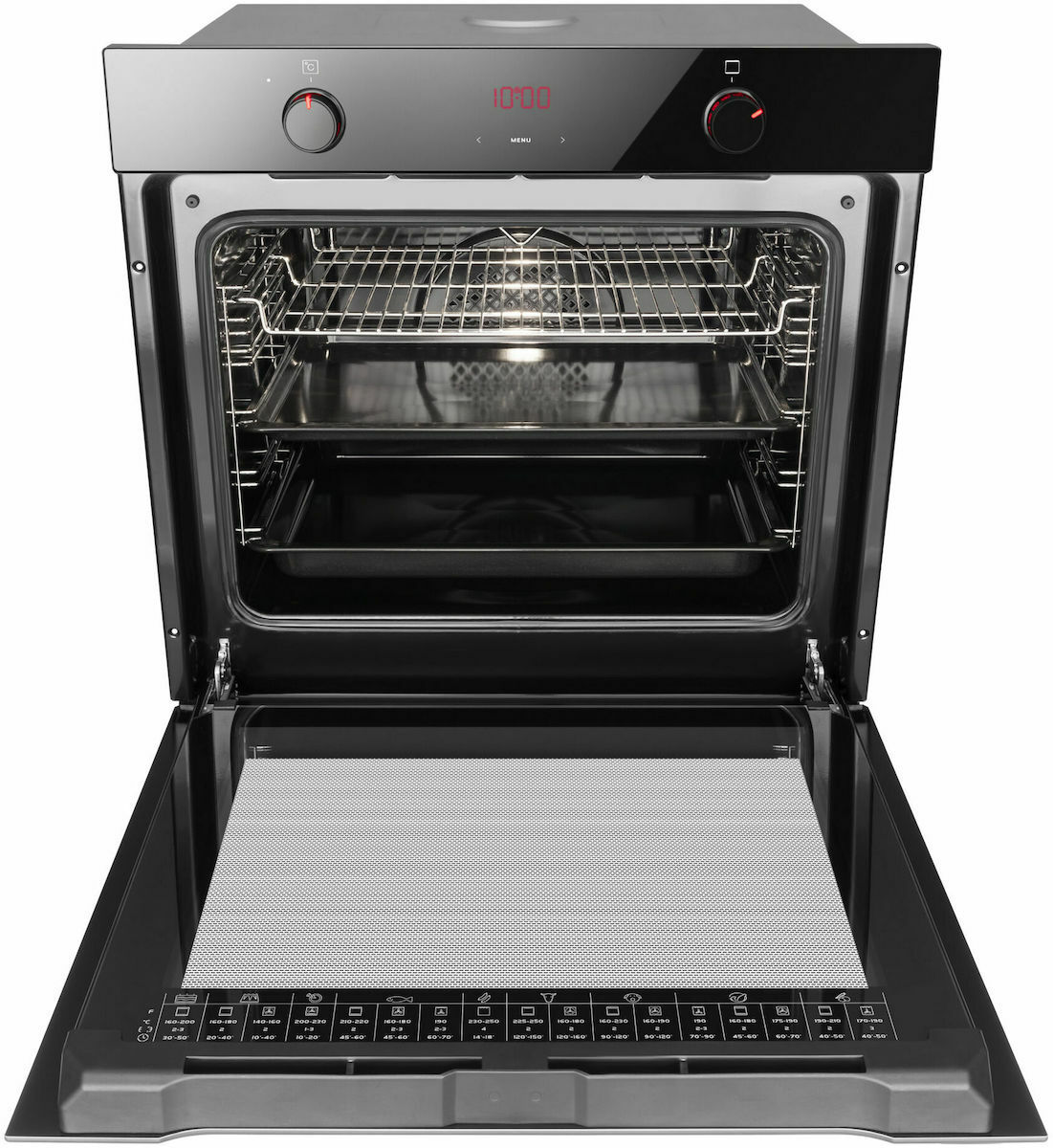 Amica Άνω Πάγκου Μαύρος ED37210B X-Type - Image 3