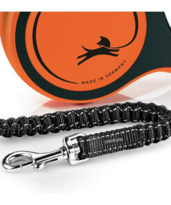 Alternative view of Flexi Πτυσσόμενο Λουρί/Οδηγός Σκύλου Ιμάντας Xtreme FXTRM3 σε Πορτοκαλί χρώμα 5m έως 60kg