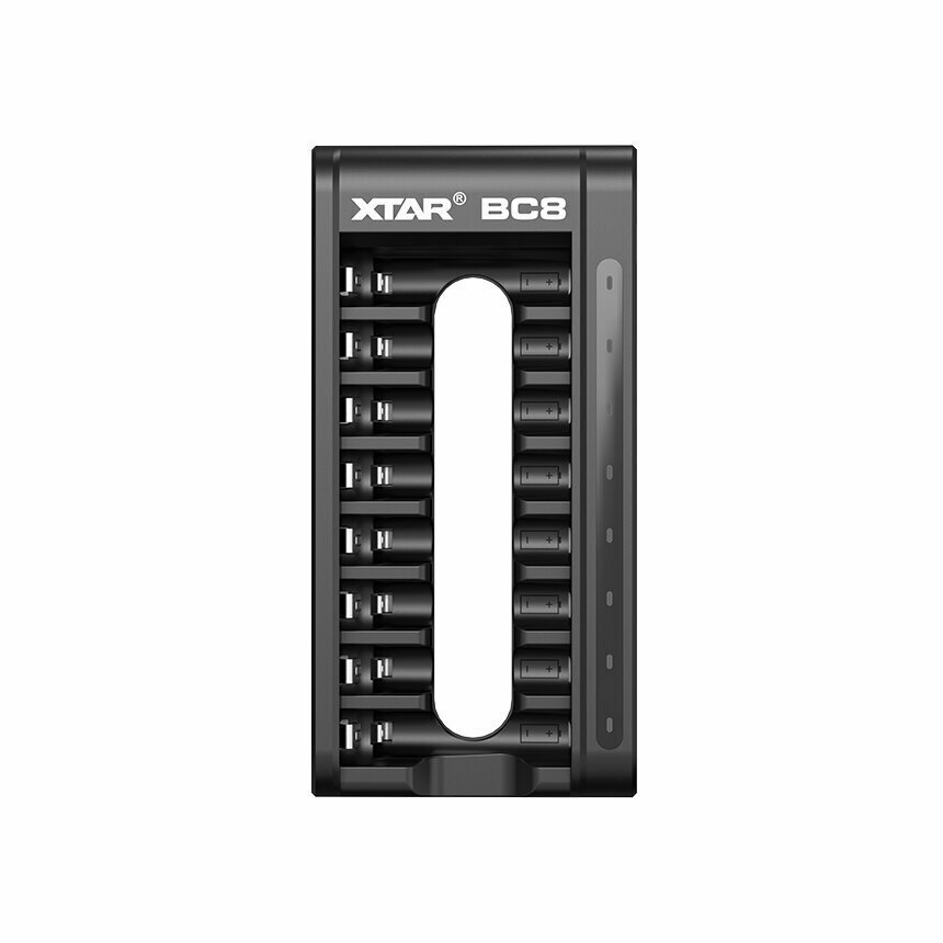 XTAR BC8 USB Φορτιστής 8 Μπαταριών Li-ion/Ni-MH Μεγέθους AA/AAA - Image 2