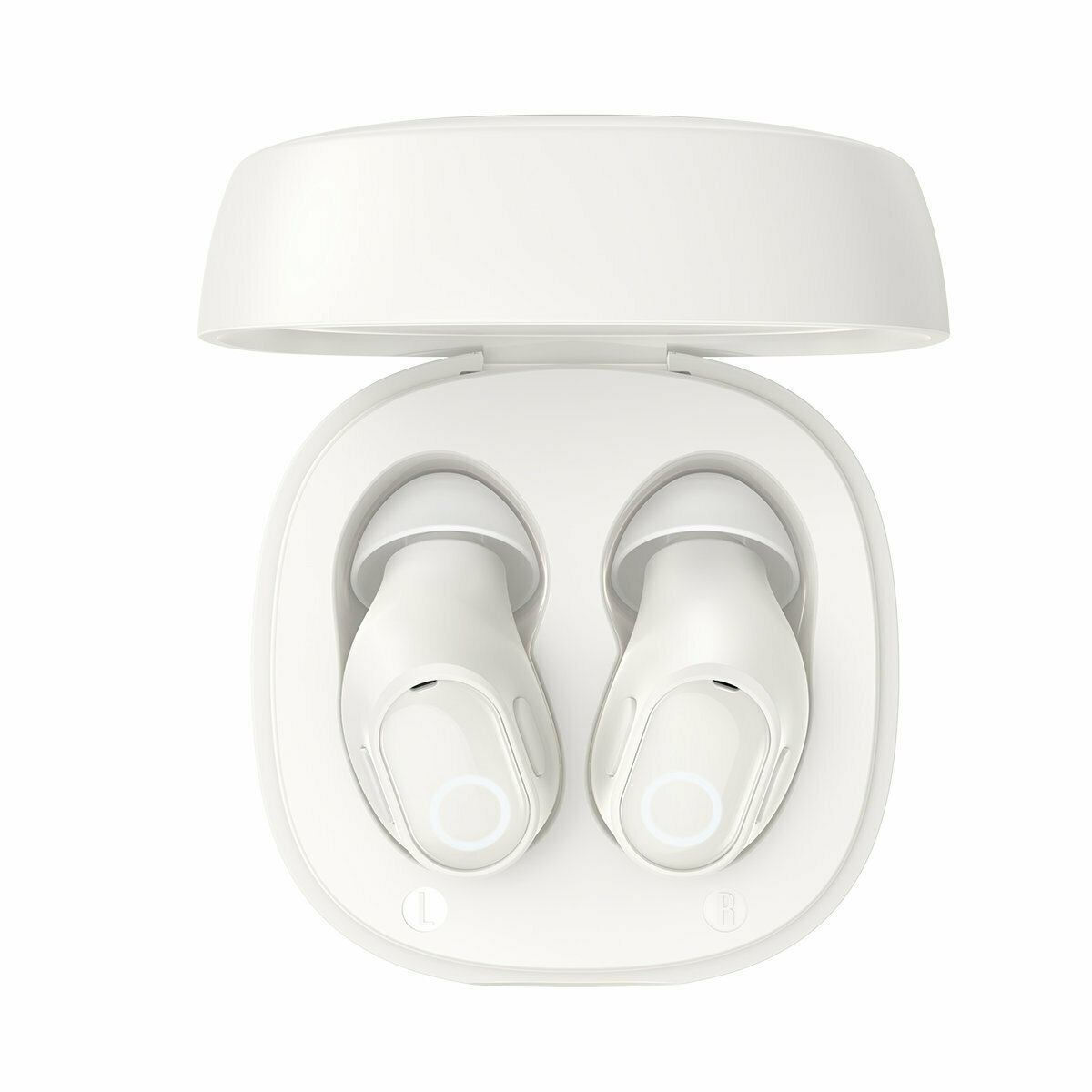 Baseus Bowie WM02 In-ear Bluetooth Handsfree Ακουστικά με Θήκη Φόρτισης Λευκά - Image 7