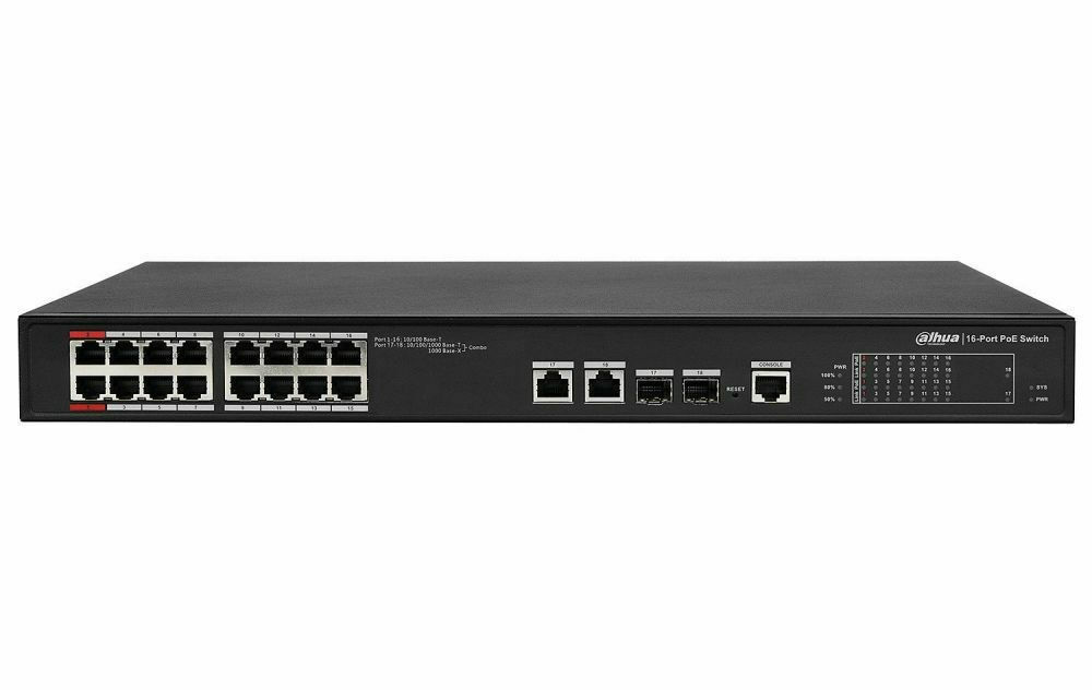 Dahua PFS4218-16ET-240 v3 Managed L2 PoE+ - Image 3