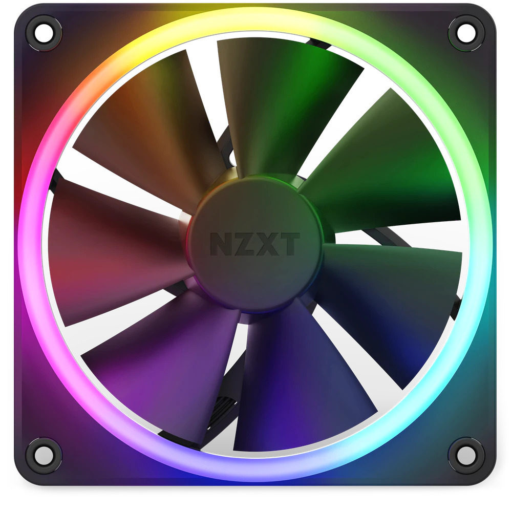 NZXT F120 RGB Case Fan με Σύνδεση 4-Pin PWM - Image 3