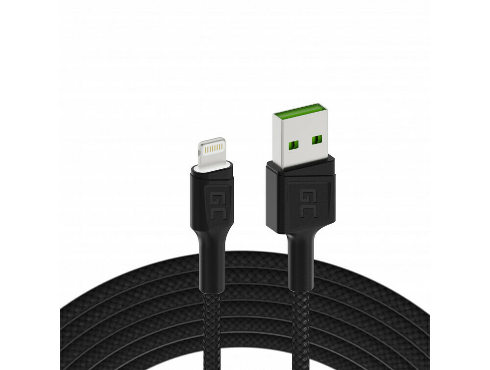 Green Cell Cell Ray USB-A USB-A to Lightning (KABGC) - Image 3