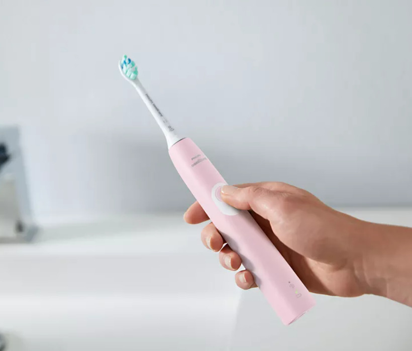 Philips Sonicare ProtectiveClean 4300 Ηλεκτρική Οδοντόβουρτσα με Χρονομετρητή και Αισθητήρα Πίεσης Ροζ - Image 6
