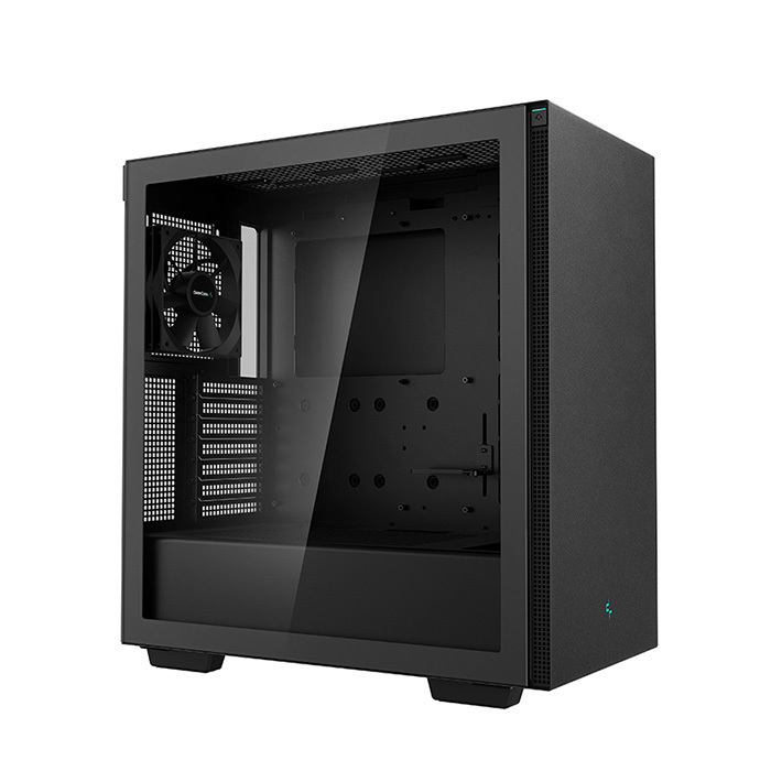 Deepcool CH510 Gaming Midi Tower Κουτί Υπολογιστή με Πλαϊνό Παράθυρο Μαύρο - Image 2