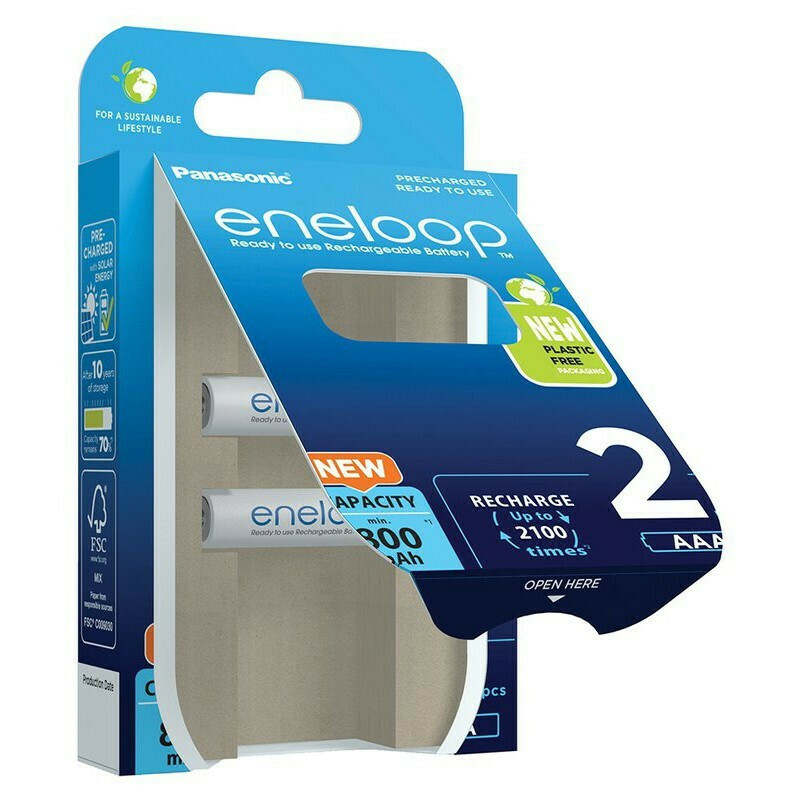 Panasonic Eneloop & Storage Case AAA 800mAh 1.2V 2τμχ - Image 3