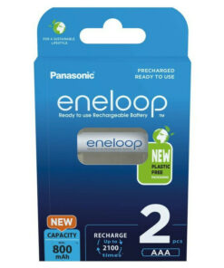 Alternative view of Panasonic Eneloop & Storage Case AAA 800mAh 1.2V 2τμχ