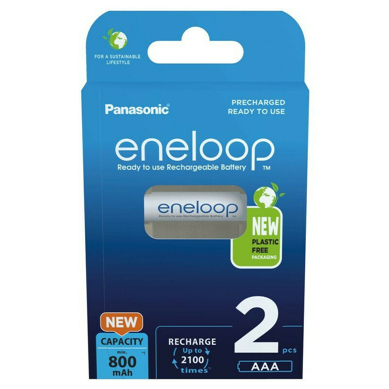 Panasonic Eneloop & Storage Case AAA 800mAh 1.2V 2τμχ - Image 2