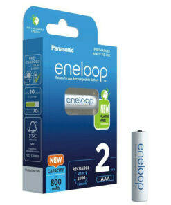 Panasonic Eneloop & Storage Case AAA 800mAh 1.2V 2τμχ