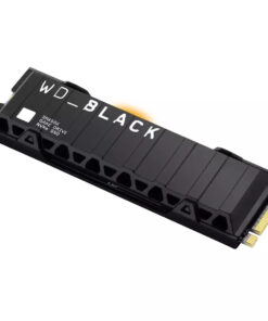Alternative view of Western Digital Black SN850X With Heatsink SSD 1TB M.2 NVMe PCI Express 4.0 WDS100T2XHE