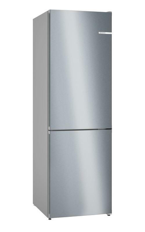 Bosch Ψυγειοκαταψύκτης 321lt Total NoFrost Inox KGN362IDF
