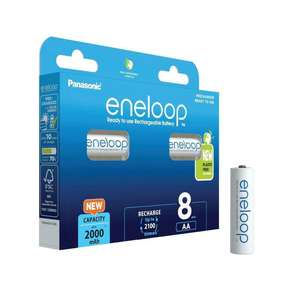 Panasonic Eneloop AA 2000mAh 8τμχ