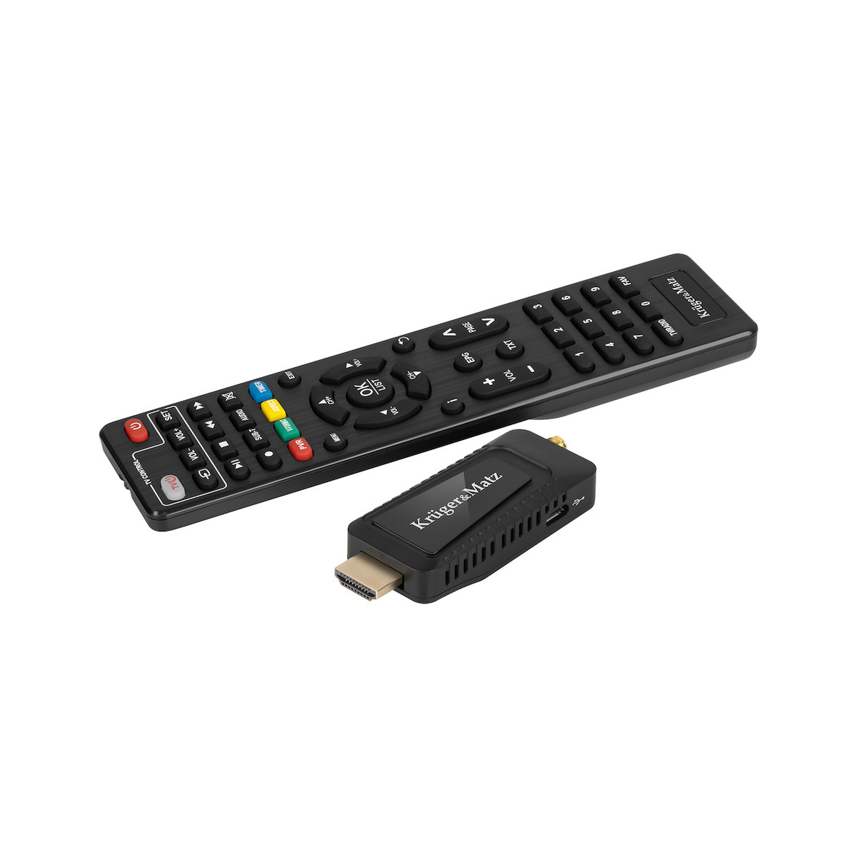 Kruger & Matz Mini Tuner DVB-T2 H.265 Ψηφιακός Δέκτης Mpeg-4 Full HD (1080p) Σύνδεσεις HDMI / USB - Image 3
