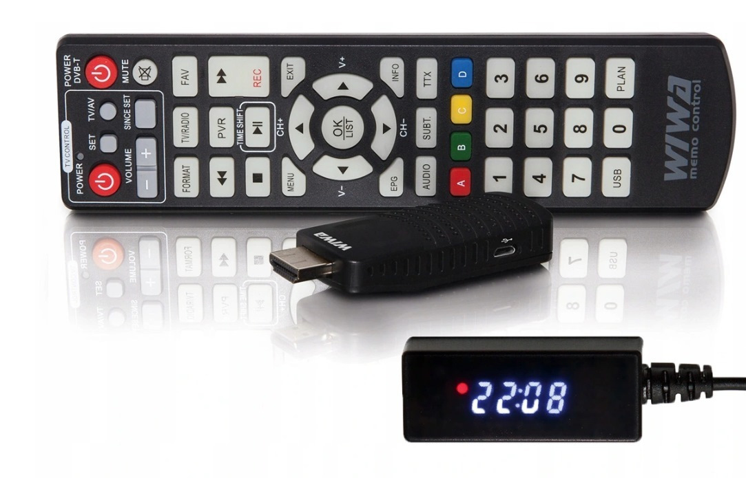 WIWA H.265 DVB-T/T2 Ψηφιακός Δέκτης Mpeg-4 HD (720p) με Λειτουργία PVR (Εγγραφή σε USB) Σύνδεση HDMI - Image 2
