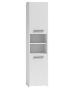 Topeshop S40 Στήλη Μπάνιου Δαπέδου Μ40xΒ30xΥ170cm Λευκή