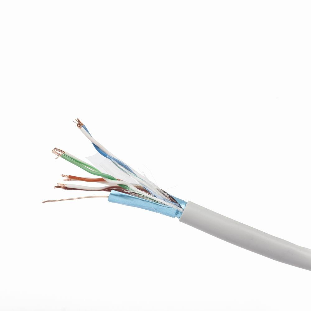 Cablexpert U/FTP (STP) Cat.5e Καλώδιο Δικτύου Ethernet χωρίς ακροδέκτες 100m Γκρι (FPC-5004E-L/100) - Image 4