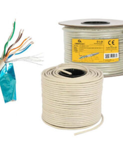 Alternative view of Cablexpert U/FTP (STP) Cat.5e Καλώδιο Δικτύου Ethernet χωρίς ακροδέκτες 100m Γκρι (FPC-5004E-L/100)