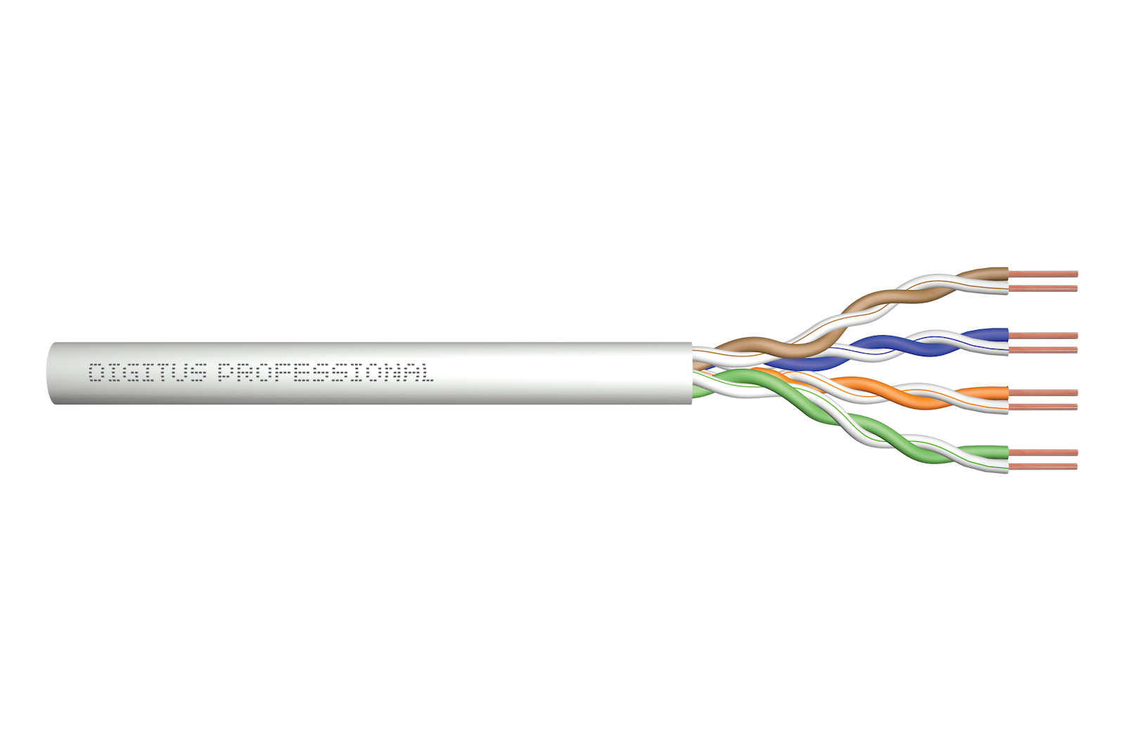 Digitus U/UTP Cat.5e Καλώδιο Δικτύου Ethernet χωρίς ακροδέκτες 305m Γκρι - Image 2