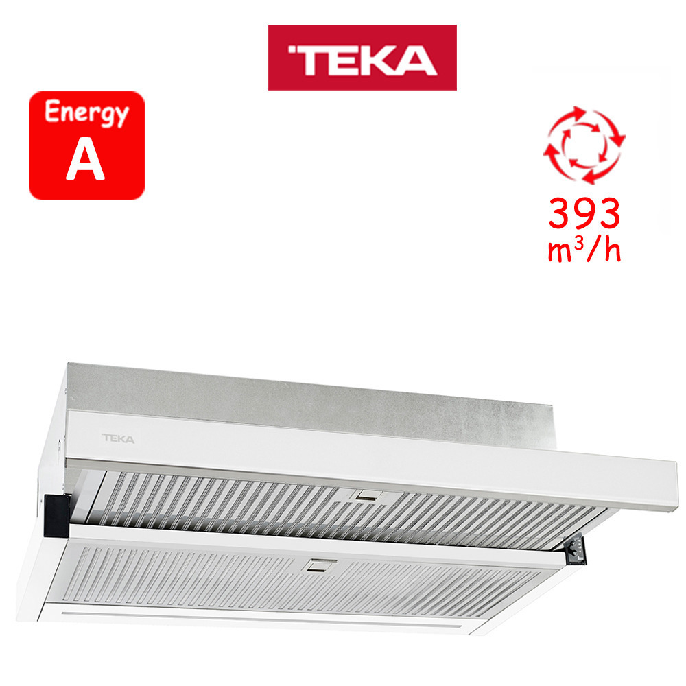Teka CNL 6415 Plus Συρόμενος Απορροφητήρας 60cm Inox - Image 2