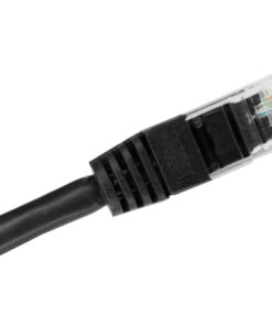 Alternative view of A-LAN KKU5CZA0.25 U/UTP Cat.5e Καλώδιο Δικτύου Ethernet 0.25m Μαύρο