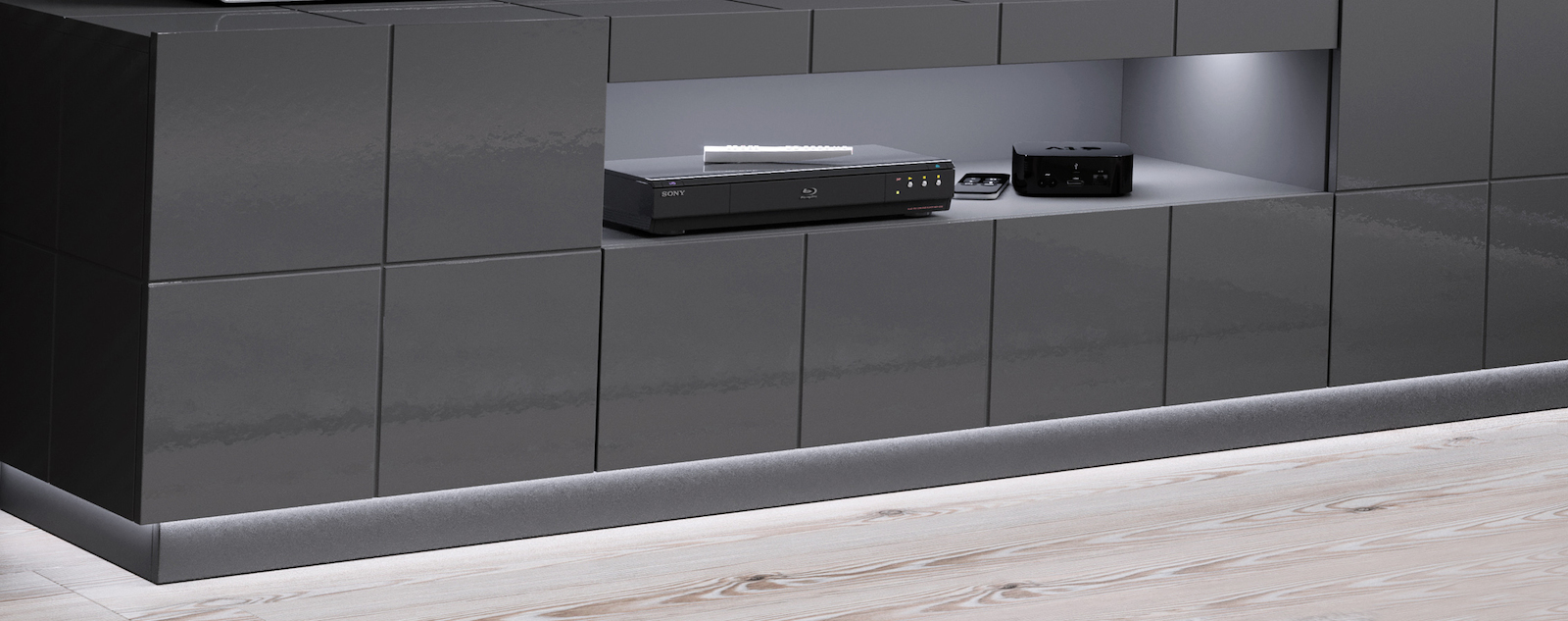 Cama Διακοσμητικό Φωτιστικό Επίπλων LED Λευκό