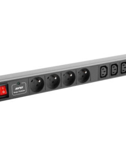 Lanberg Πολύπριζο Rack PDU-04E04I-0200-BK 1U 4 AC outlet(s)