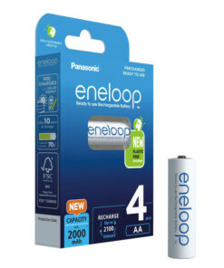 Alternative view of Panasonic Eneloop AA 2000mAh 4τμχ