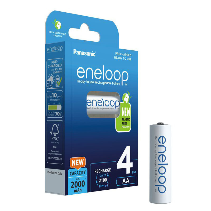 Panasonic Eneloop AA 2000mAh 4τμχ - Image 2