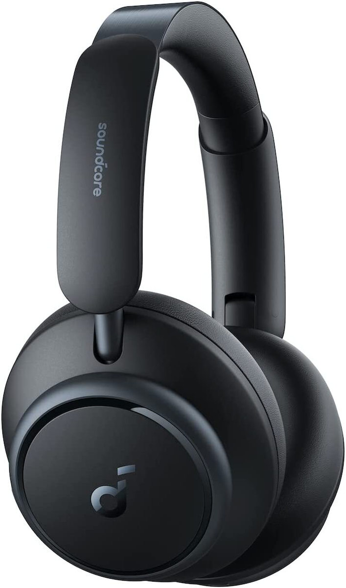 Soundcore by Anker Space Q45 Ασύρματα / Ενσύρματα Over Ear Ακουστικά με 50 ώρες Λειτουργίας Μαύρα