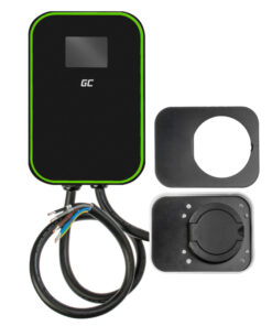 Alternative view of Green Cell EV15RFID Επιτοίχιος Τριφασικός Σταθμός Φόρτισης 22kW με Ενσωματωμένο Καλώδιο Type 2
