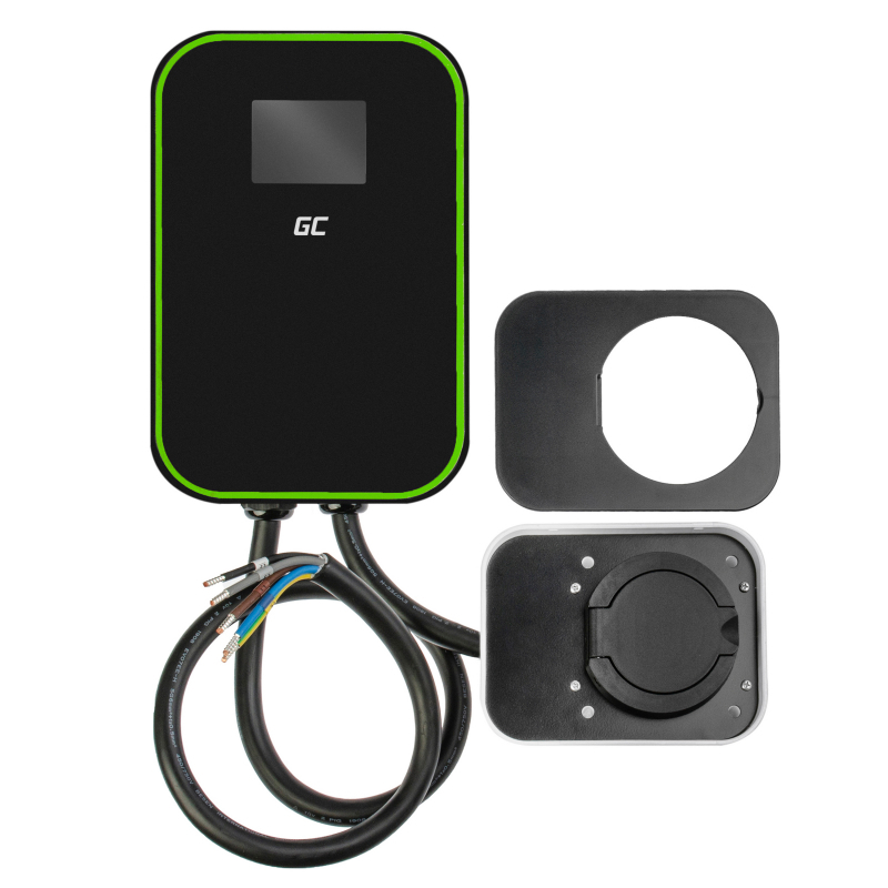 Green Cell EV15RFID Επιτοίχιος Τριφασικός Σταθμός Φόρτισης 22kW με Ενσωματωμένο Καλώδιο Type 2 - Image 2