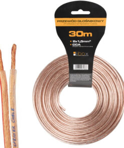 Libox Libox Καλώδιο Ηχείου Ατερμάτιστο 30m (LB0008-30) 1τμχ