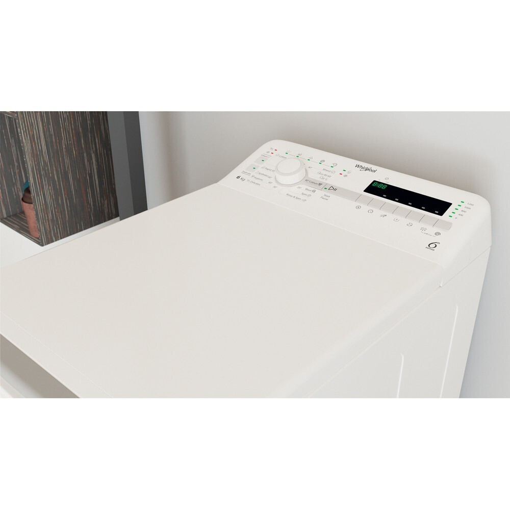 Whirlpool Άνω Φόρτωσης 6kg TDLR 6240SS EU/N - Image 2