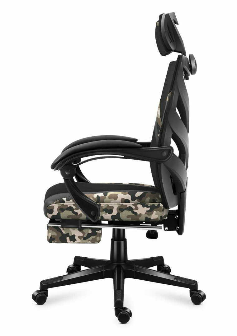 Huzaro Combat 5.0 Καρέκλα Gaming Δερματίνης με Υποπόδιο Camo - Image 5