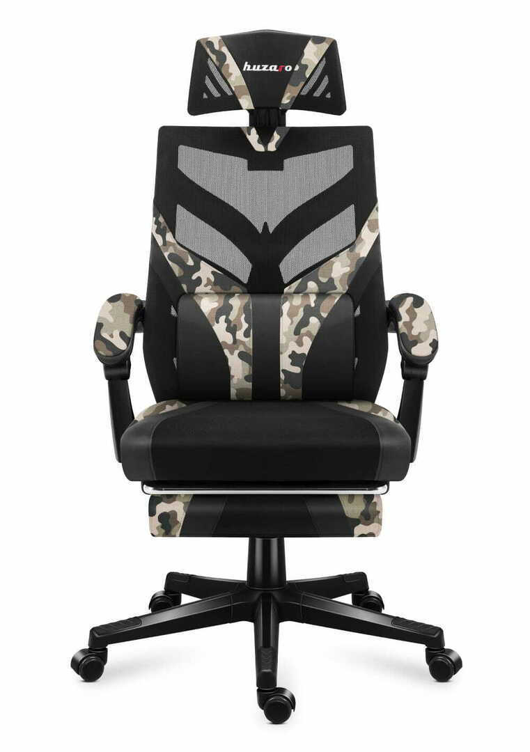 Huzaro Combat 5.0 Καρέκλα Gaming Δερματίνης με Υποπόδιο Camo - Image 2