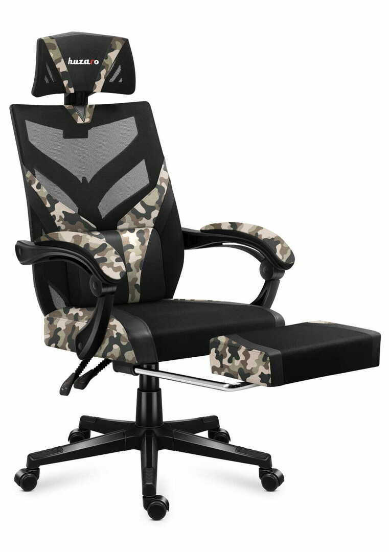 Huzaro Combat 5.0 Καρέκλα Gaming Δερματίνης με Υποπόδιο Camo - Image 8