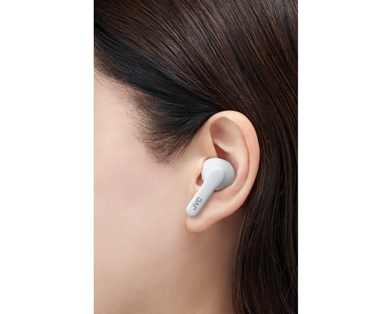 JVC HA-A3T Earbud Bluetooth Handsfree Ακουστικά με Αντοχή στον Ιδρώτα και Θήκη Φόρτισης Λευκά - Image 4