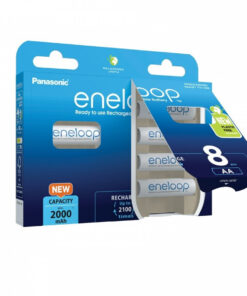 Alternative view of Panasonic Eneloop AA 2000mAh 8τμχ