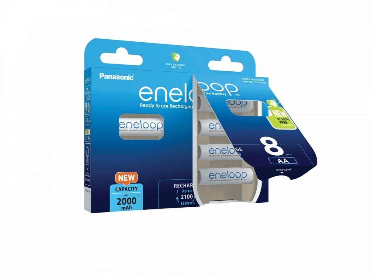 Panasonic Eneloop AA 2000mAh 8τμχ - Image 2