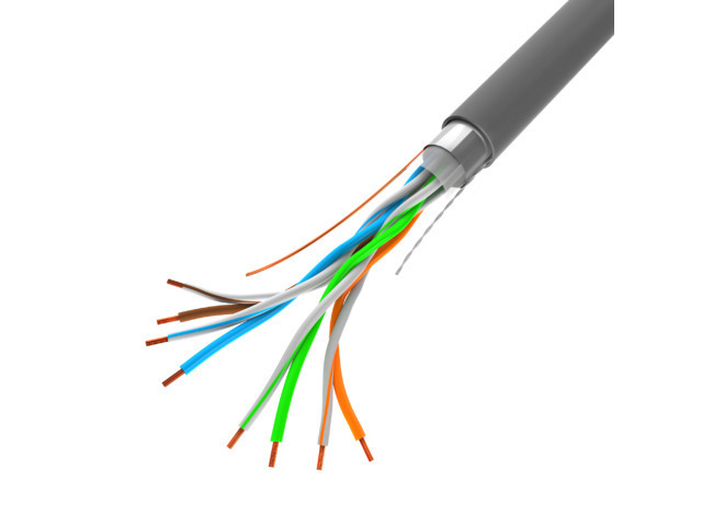 Lanberg F/UTP Cat.5e Καλώδιο Δικτύου Ethernet 305m Γκρι - Image 2