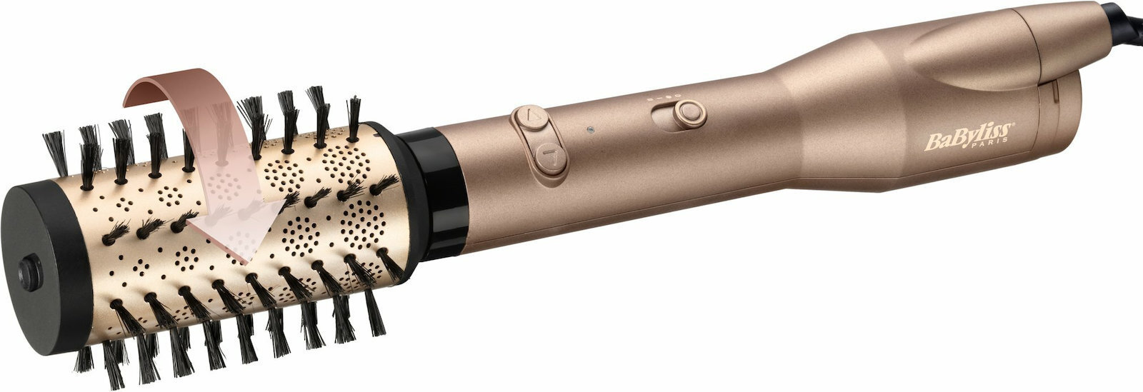 Babyliss Big Hair Dual Κεραμική Ηλεκτρική Βούρτσα με Αέρα & Περιστρεφόμενη Κεφαλή για Ίσιωμα και Μπούκλες 650W 214562 - Image 7