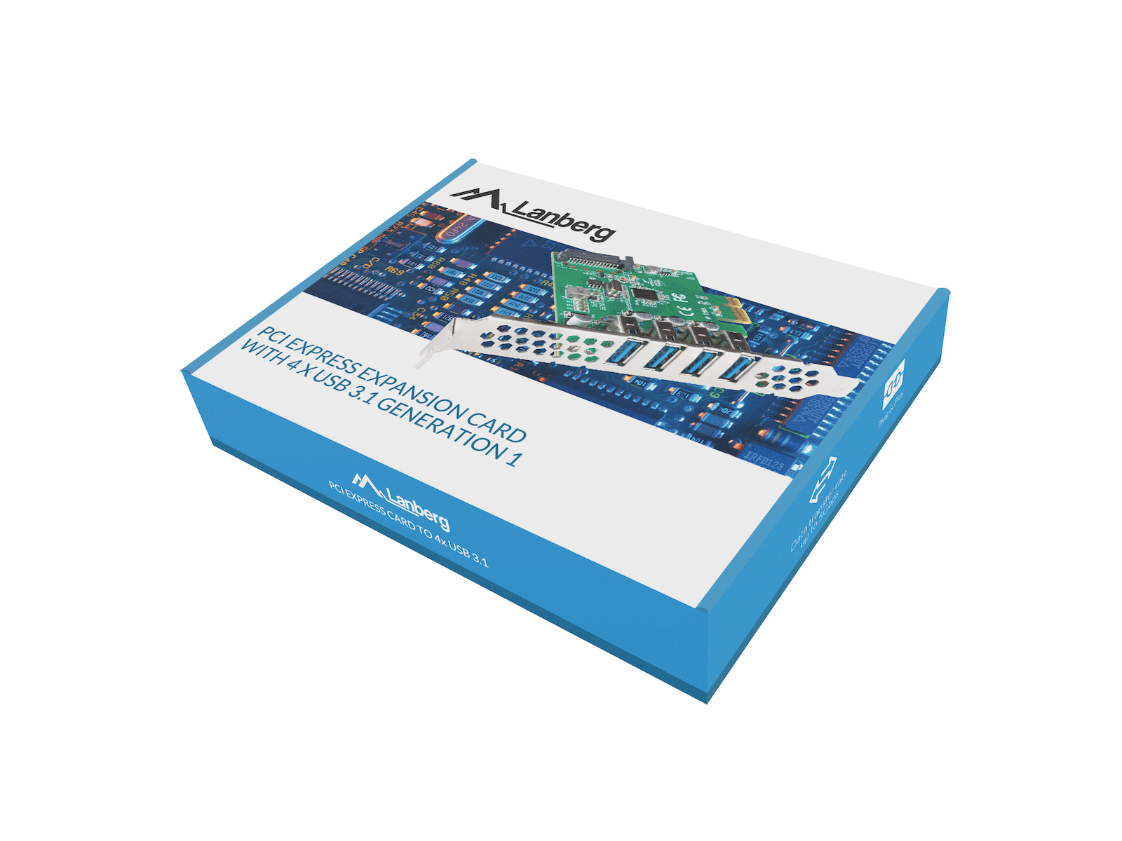 Lanberg Κάρτα PCIe σε 4 θύρες USB 3.2 - Image 3