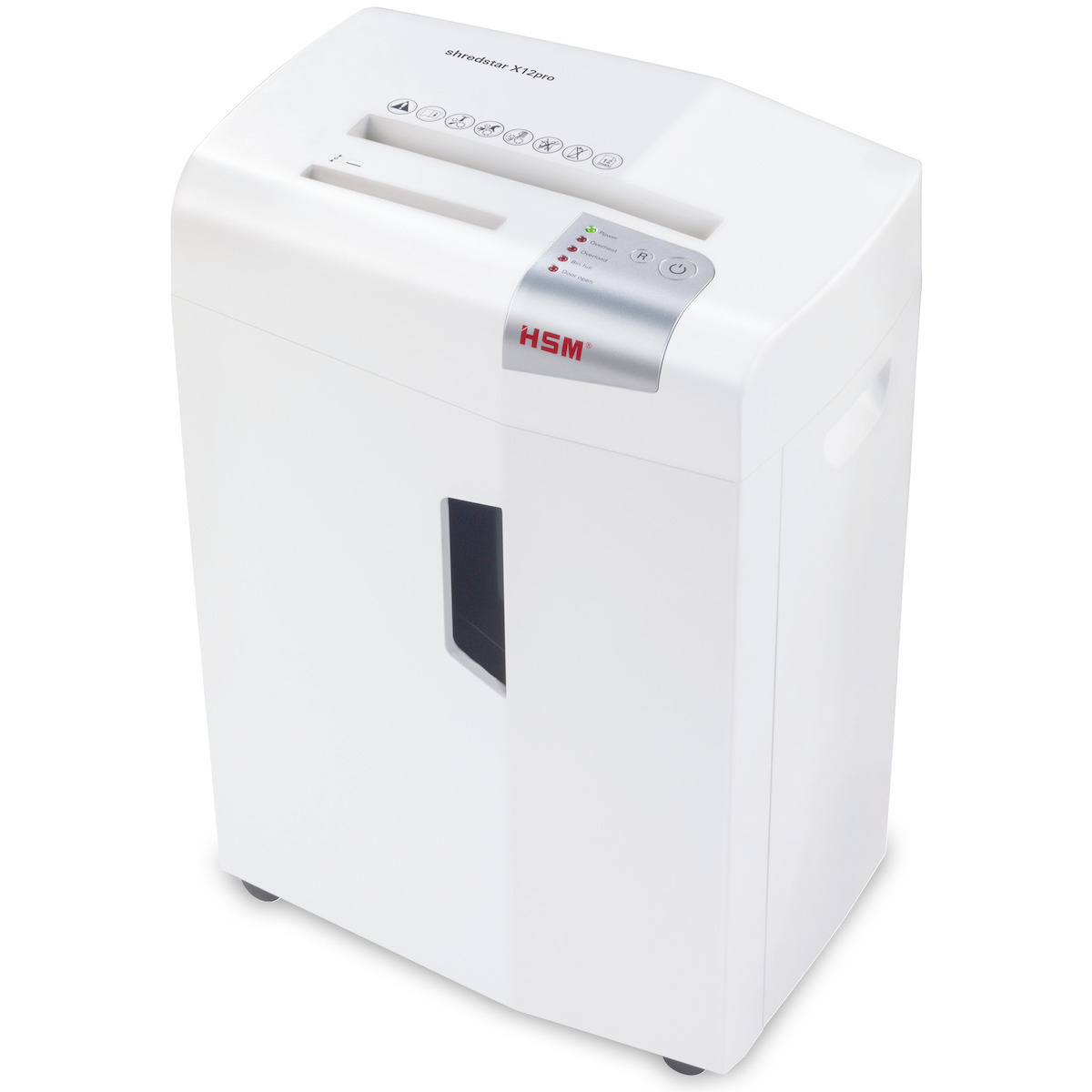 HSM Καταστροφέας Εγγράφων και CD Shredstar X12pro Micro Cut 12 Φύλλων με Κάδο 26lt