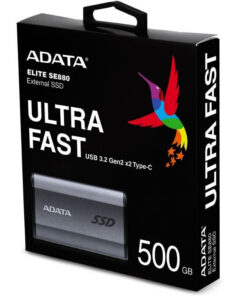 Alternative view of Adata Elite SE880 USB-C SSD 512GB 2.5"