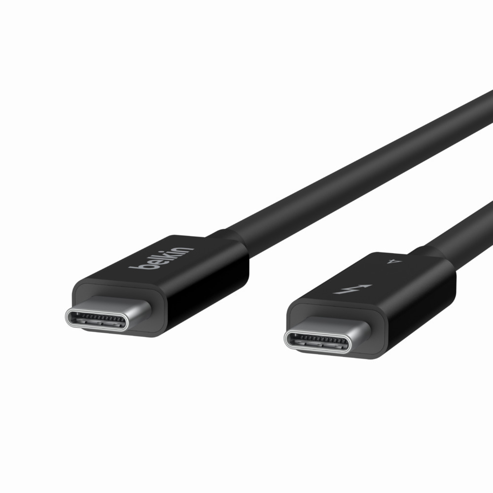 Belkin Thunderbolt 4 Cable 100W Μαύρο 0.8m (INZ002BT2MBK) - Image 2