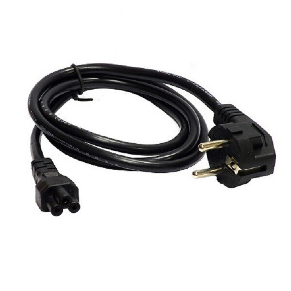 Savio Schuko - IEC C5 Cable 1.8m Μαύρο (CL-81) - Image 2